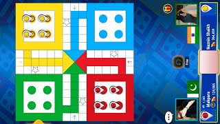 Ludo Game in 4 Players  Ludo King Live Stream  Ludo Live Gameplay 171  Random Gaming Dice [upl. by Hijoung562]