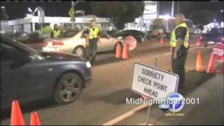 LAPD amp 300 DUI Checkpoints quotPolice State In Effectquot [upl. by Ybreh]