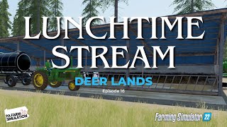 Productions on Deer Lands  ep 16  Farming Simulator 22 FS22 [upl. by Skcirdnek474]