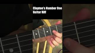 Claptons Number 1 Rock Guitar Riff EASY To LEARN 😳 [upl. by Pressey581]