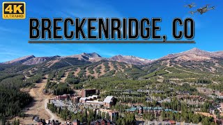 BRECKENRIDGE Colorado  Drone Film 4K [upl. by Enyamart727]