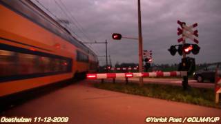 1080P DLMs Trainspotting  Spotten met Zonsondergang Oosthuizen 11122009 [upl. by Nolrev]