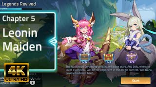 Legends Revived CHAPTER 5  LEONIN MAIDEN Mobile Legend Adventure Walkthrough [upl. by Ramso]