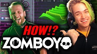 How To ZOMBOY Producing With MOONBOY ft Borgore [upl. by Rosetta]