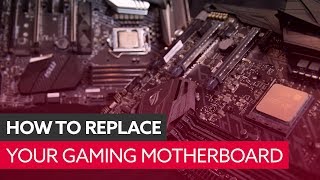 How to replace your PC’s motherboard in 8 easy steps  Hardware [upl. by Tarsuss]