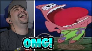 LOST IT  YTP A Very Spongey Hall of Ween REACTION [upl. by Naasar487]