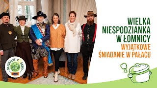 Wielka niespodzianka w Łomnicy – wyjątkowe śniadanie w Pałacu [upl. by Nelson383]