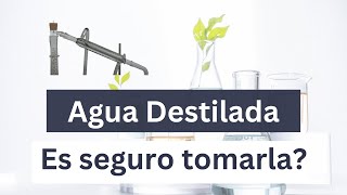 Es seguro tomar agua destilada [upl. by Pasol]