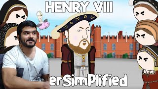 Henry VIII  OverSimplified reaction [upl. by Htebzile955]