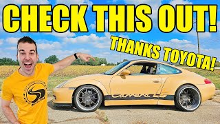 I Turned My LS Widebody Porsche 911 Into A REAL LEGIT STREET CAR Using TOYOTA Parts amp Lots Of Work [upl. by Kohler]