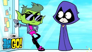 MASHUP Beast Boy and Raven Fall in Love  Teen Titans Go  Cartoon Network [upl. by Aicre]