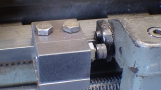 TIPS 367 Making a Simple Atlas Lathe Carriage Stop pt 2 tubalcain [upl. by Ned132]