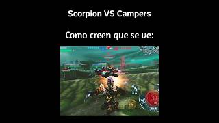 Como se ve  Como en realidad es meme scorpion short viral [upl. by Ronyam]