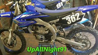 111 YZ250F Yamaha 20192023 Wont Start Lets fix it Valve adjust top end fuel pump spark plug [upl. by Denten]