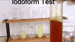 Alcohols Advanced 9 Iodoform test for CH3CHOHR [upl. by Aloivaf]