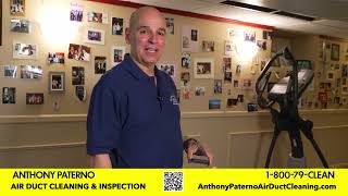 AIR DUCT CLEANING Anthony Paterno Consumer Video [upl. by Hardej]