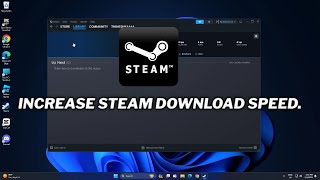 How to Increase Download Speed in steam  2024 [upl. by Townshend242]