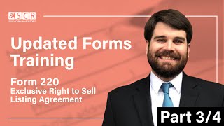 Updated Forms Training  SCR Form 220 Part 34 [upl. by Patten754]