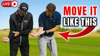 Worlds 1 Coach Shares Right Arm Secrets With Me  Live Golf Lesson [upl. by Magdalena190]