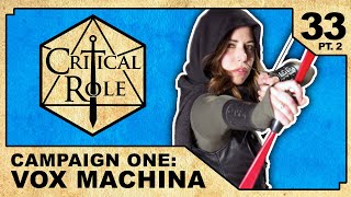 Reunions Part 2  Critical Role VOX MACHINA  Episode 33 [upl. by Nhepets]