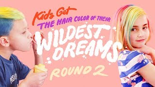 Wild Hair Colors Part 2  Kids Hair  HiHo Kids [upl. by Ronnica]