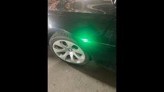 BMW 650i E63 E64 Wing Trafficator Turn Signal Lamp Removal amp Gets The Green Hornet Treatment Cato [upl. by Euqinaj165]