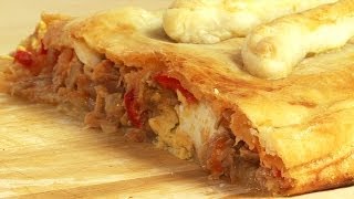 Rezept Spanische Thunfisch Empanadas Empanada de atún selber machen [upl. by Hertzog]