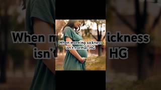 Hyperemesis Gravidarum is not normal sickness ‼️ hyperemesisgravidarum morningsickness [upl. by Adnawahs]