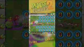 Turkey Pult Homing Thistle Goo Peashooter Team Plants With Power UP PvZ 2 Gameplay shorts [upl. by Kattie]