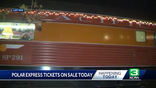 2023 Sacramento Polar Express tickets go on sale Monday [upl. by Shaun]