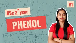 1 Phenols  Method of formation  Nomenclature  Physical Properties  Bsc 2nd year [upl. by Goddart]