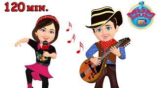 Hokey Pokey Song Lyrics with Dance  Nursery Rhymes for Children  Wheels On The Bus  Mum Mum TV [upl. by Aluino]