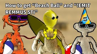 How to get “Beach Ball” and “EMIT REMMUS STI”  Emcs Bear RP [upl. by Gore]