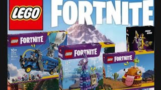 Reviewing The New Lego Fortnite Sets [upl. by Cl405]