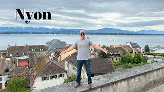 Nyon Switzerland  Walking Tour Of One Of Switzerland’s Most Underrated amp Historical Cities [upl. by Liuqnoj305]