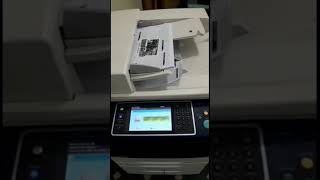 xerox wc 5855 black amp White machine [upl. by Nuawaj702]