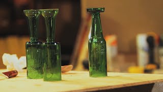 BEER Bottle Wine Glasses  Brojects The Webisodes [upl. by Reich]