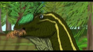 HADROSAUR SNACK  Dinosaur Animation [upl. by Bovill]