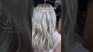 Redken shades eq formula hair barbiehair redkenshadeseq redken blondespecialist blondehair [upl. by Yevi]