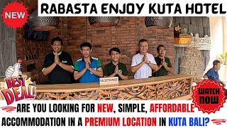 Bali Kuta Hotels Rabasta Enjoy Kuta Hotel Cheap New Hotels in Kuta [upl. by Masuh]