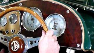 Steve Baker MG TD Supercharger Peter Burgess Rolling Road  Part 2 [upl. by Finbur871]