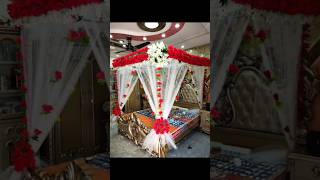 Top 4 Designs Of Wedding Room Decoration ytshorts trending viral [upl. by Komara]