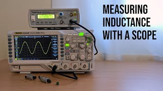 Measuring inductance with an oscilloscope and signal generator [upl. by Adelia]