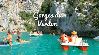 4K🇫🇷 Gorges du VerdonThe most beloved picturesque river canyon in southern France💗 July 2023 [upl. by Jimmy]