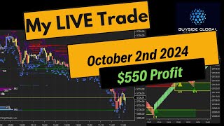 550 Profit  Liquidity amp Order Flow Trading  October 2nd [upl. by Desta]