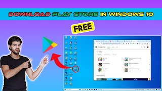 How to Install Google Play store in Windows 10  How to Download and Install Play store apps on PC [upl. by Rosner]