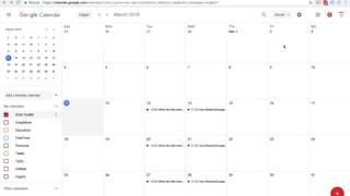 Create Google Calendar Events using Google Sheets [upl. by Ahcurb]