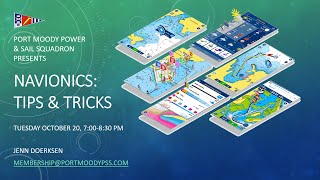 NAVIONICS Tips and Tricks  Port Moody Power amp Sail Squadron [upl. by Cozmo435]