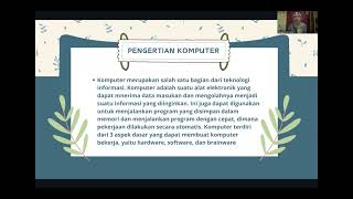 Presentasi Tugas Pengantar Teknologi Informasi Prodi Teknik Lingkungan UPN quotVeteranquot Jawa Timur [upl. by Aidnama557]