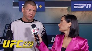 Nate Diaz reacts to Khamzat Chimaev missing weight and fighting Tony Ferguson at UFC 279  ESPN MMA [upl. by Gorlin]